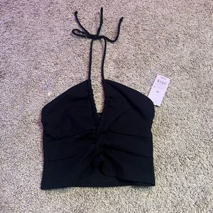 Haulter crop top wild fable